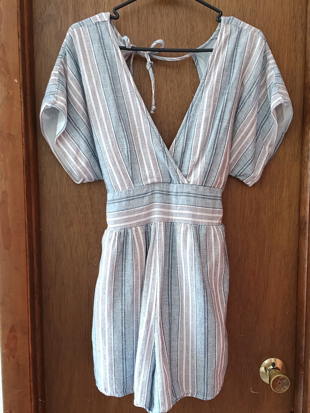 American Eagle Jumper Shorts Romper L Large